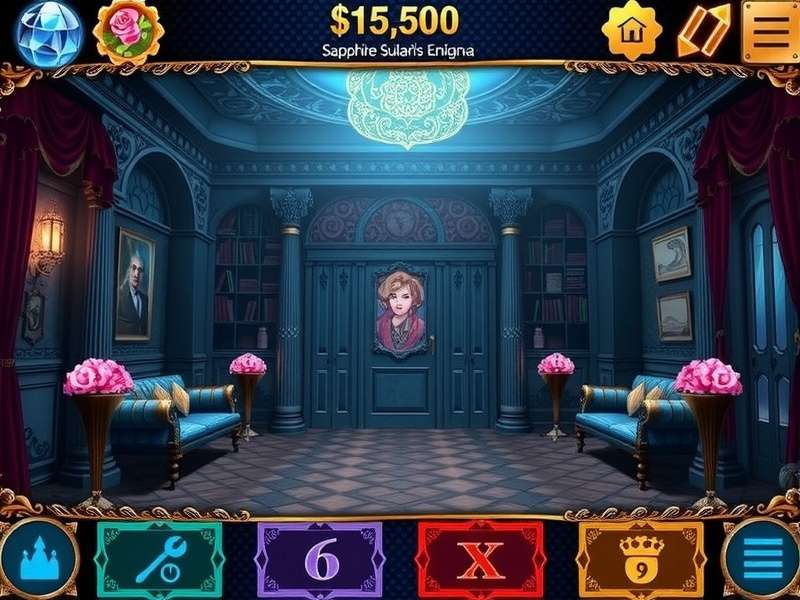 Sapphire Sultan S Enigma Game Screenshot